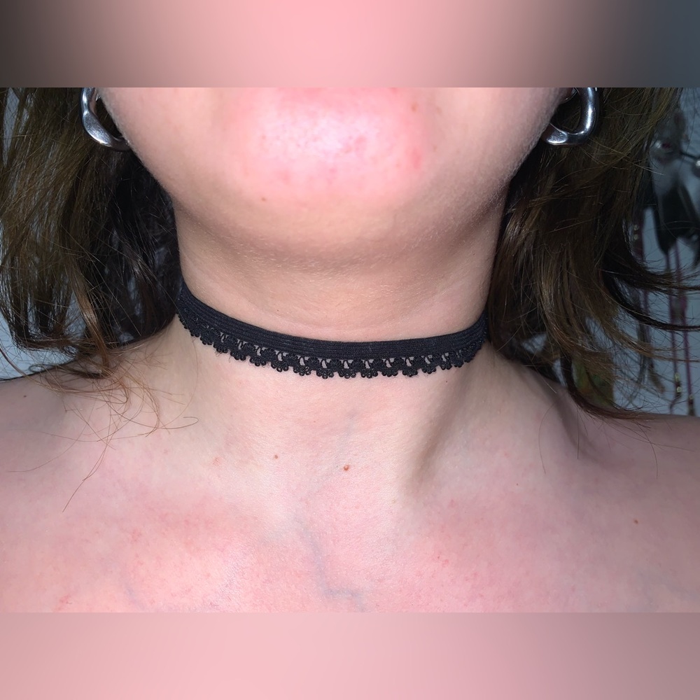 Elegant Black Lace Choker Necklace FREE with any item over 5$ (DM)